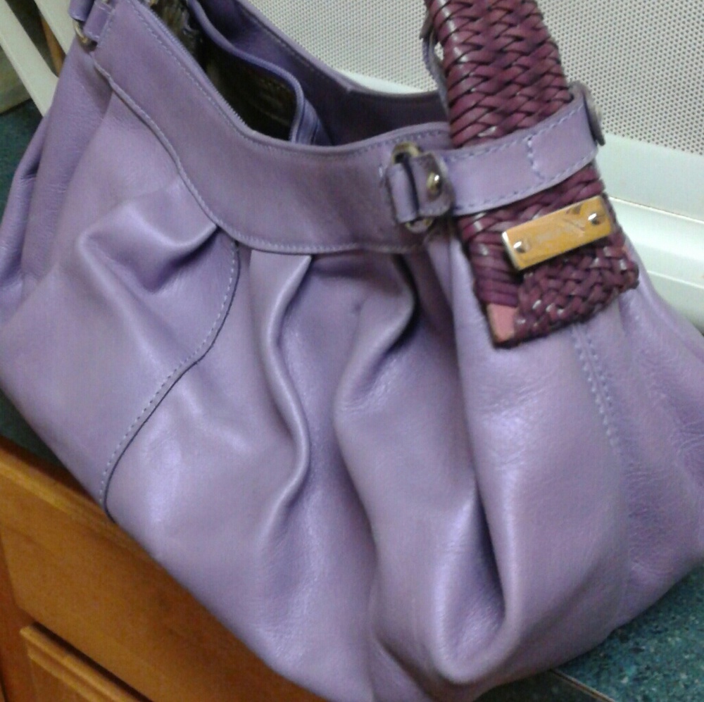 Paulo masi designer purse new lilac shade
